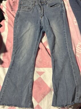 Classic Blue Women's Flare Jeans